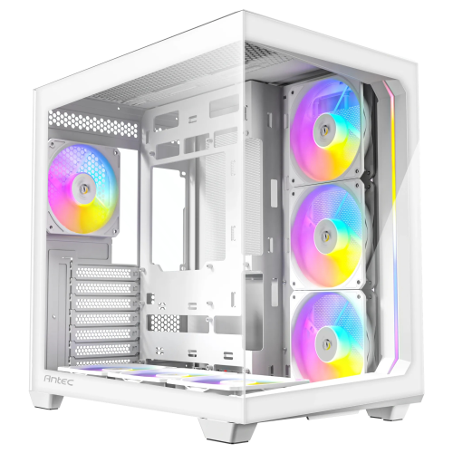 Antec C5 ARGB White 7x120mm ARGB Fan Temperli Cam USB Type-C Beyaz Mid Tower Gaming (Oyuncu) Kasa
