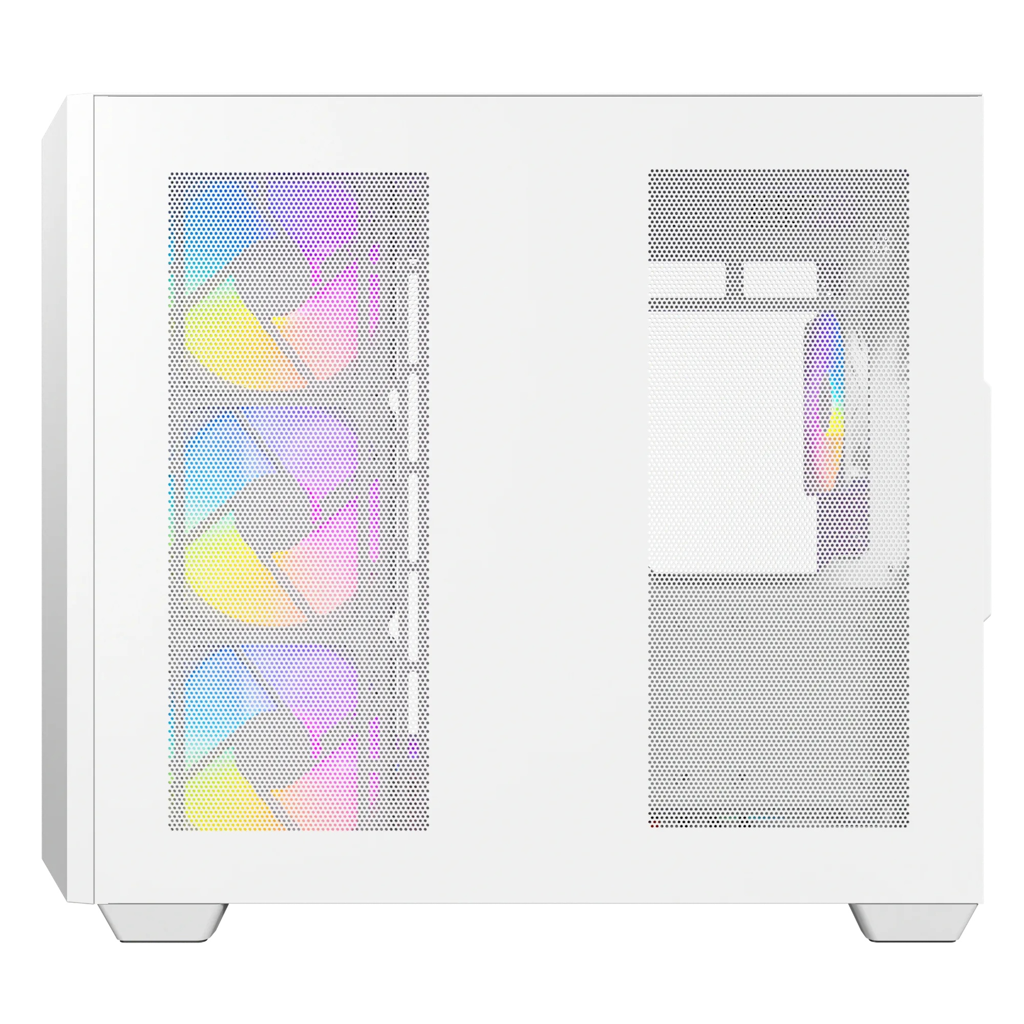Antec C5 ARGB White 7x120mm ARGB Fan Temperli Cam USB Type-C Beyaz Mid Tower Gaming (Oyuncu) Kasa