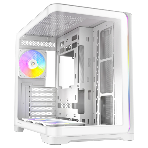 Antec C5 Curve ARGB 4x120mm ARGB Fan Kavisli Temperli Cam USB Type-C Beyaz Mid Tower Gaming (Oyuncu) Kasa
