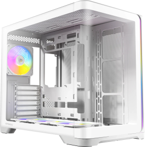Antec C5 Curve ARGB 4x120mm ARGB Fan Kavisli Temperli Cam USB Type-C Beyaz Mid Tower Gaming (Oyuncu) Kasa
