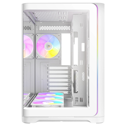Antec C5 Curve ARGB 4x120mm ARGB Fan Kavisli Temperli Cam USB Type-C Beyaz Mid Tower Gaming (Oyuncu) Kasa
