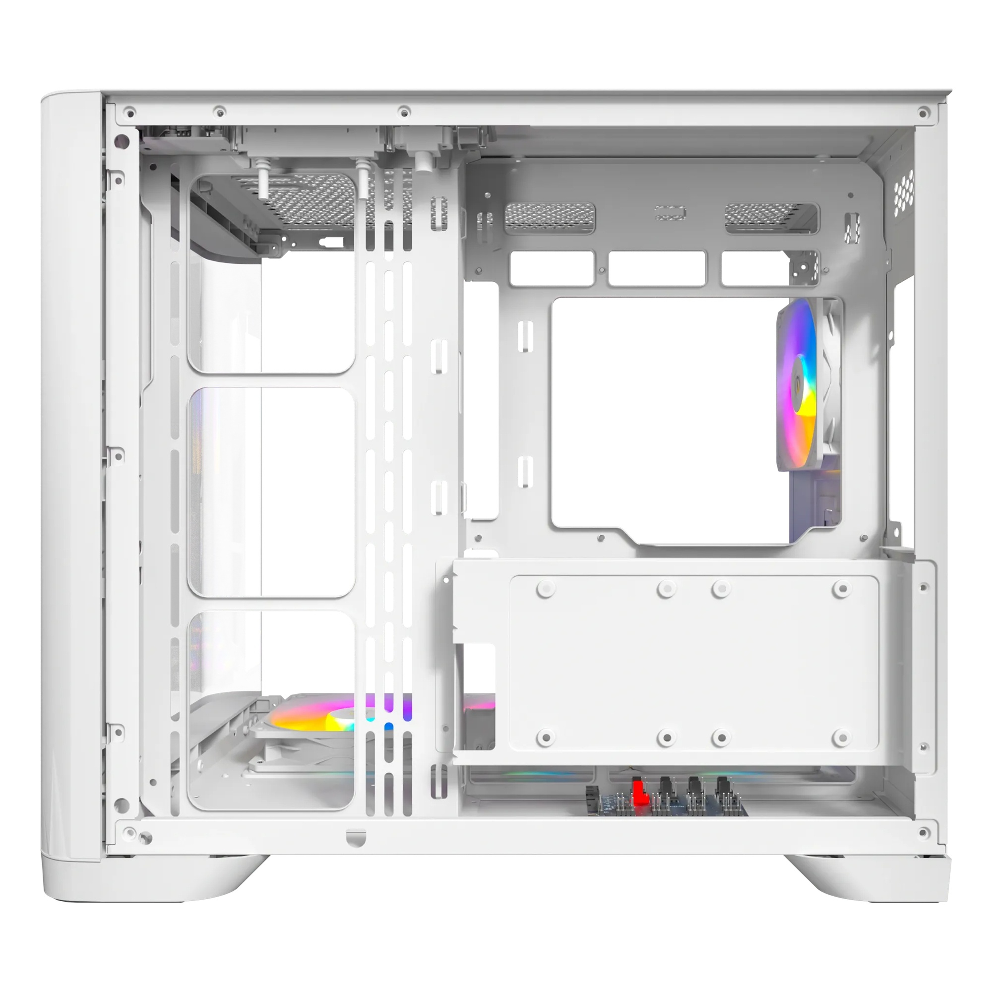 Antec C5 Curve ARGB 4x120mm ARGB Fan Kavisli Temperli Cam USB Type-C Beyaz Mid Tower Gaming (Oyuncu) Kasa