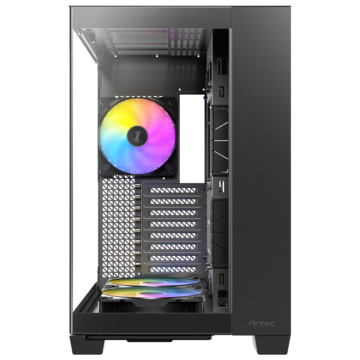 Antec C8 ARGB 2x160mm + 1x140mm ARGB Fan Temperli Cam USB Type-C Siyah Full Tower Gaming (Oyuncu) Kasa