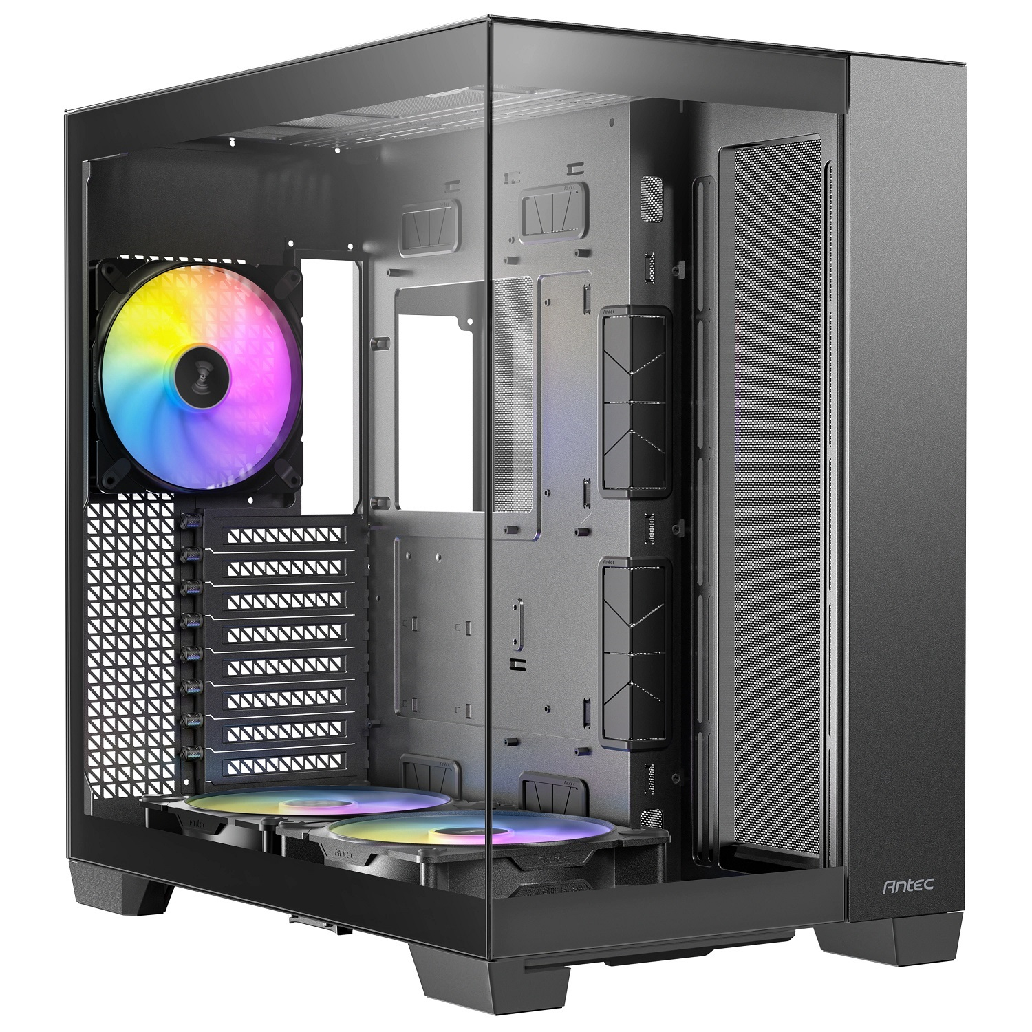 Antec C8 ARGB 2x160mm + 1x140mm ARGB Fan Temperli Cam USB Type-C Siyah Full Tower Gaming (Oyuncu) Kasa