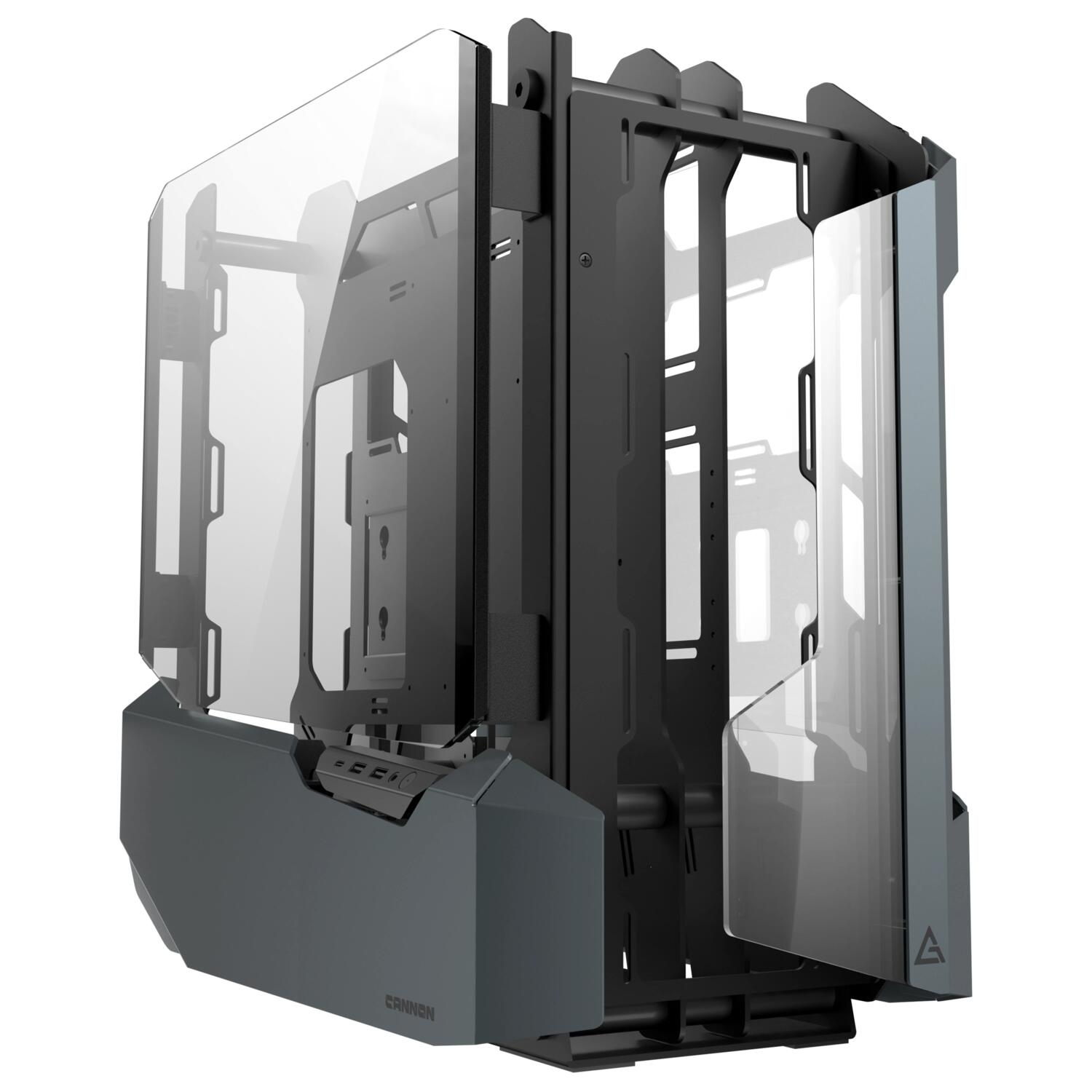 Antec Cannon Temperli Cam USB Type-C E-ATX Siyah Full Tower Open-Air Gaming (Oyuncu) Kasa