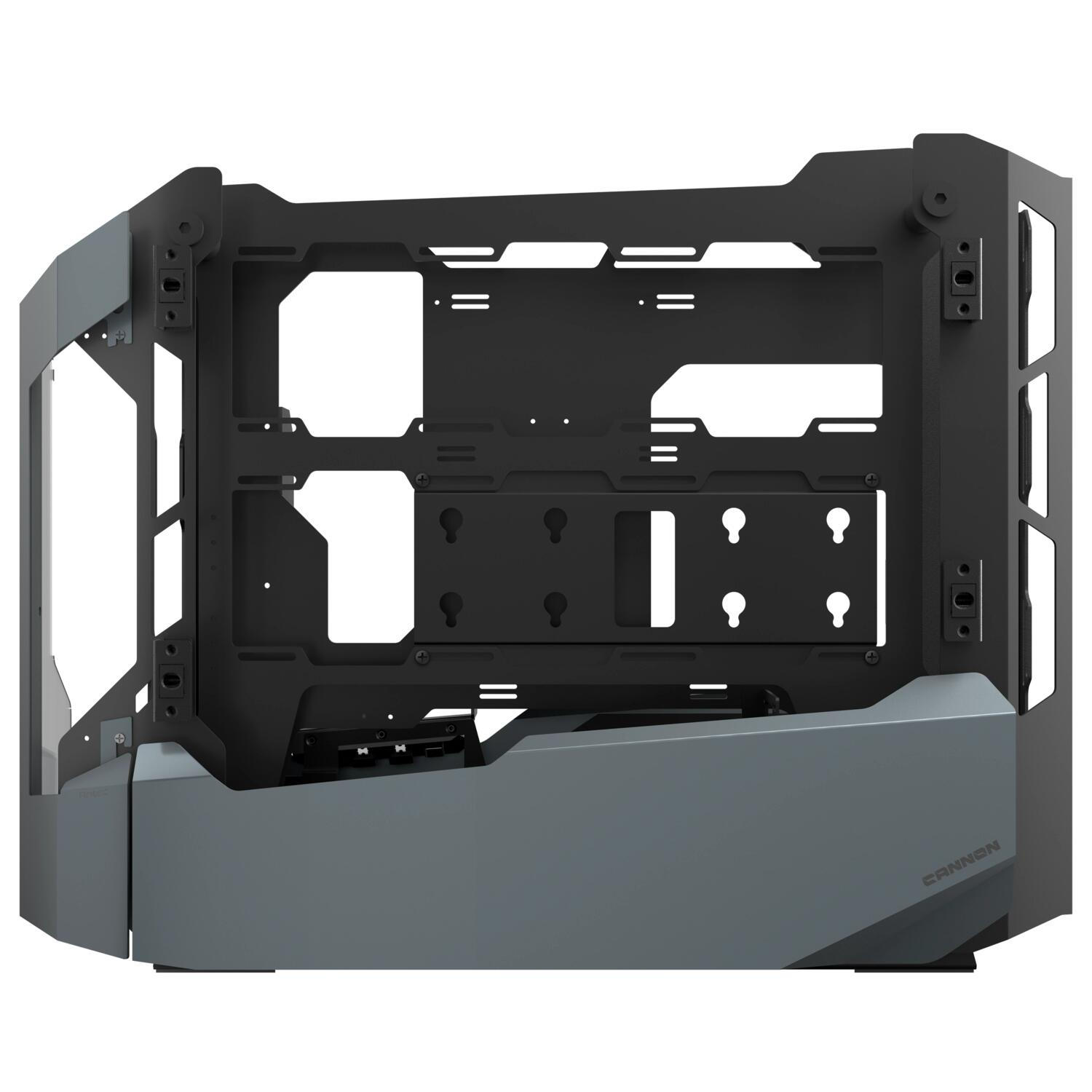 Antec Cannon Temperli Cam USB Type-C E-ATX Siyah Full Tower Open-Air Gaming (Oyuncu) Kasa