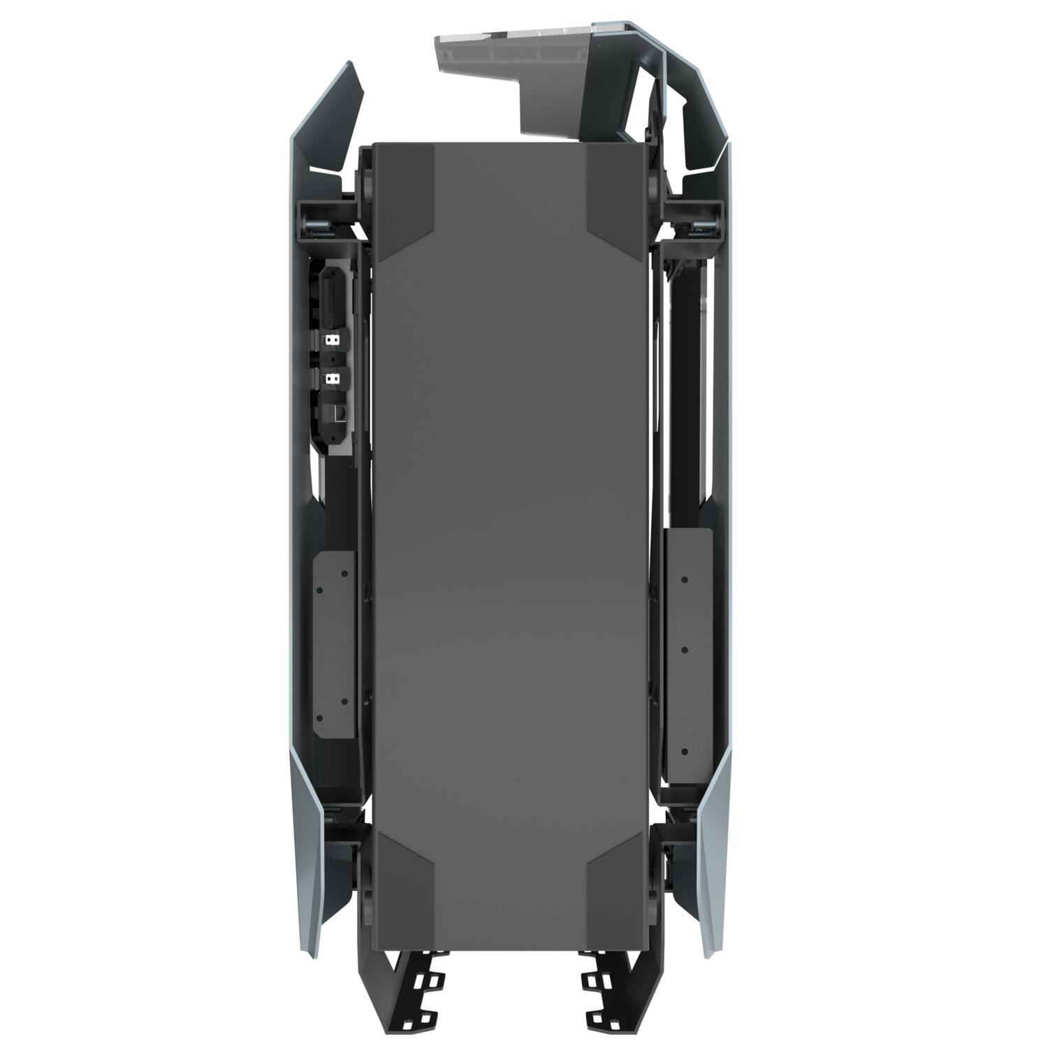 Antec Cannon Temperli Cam USB Type-C E-ATX Siyah Full Tower Open-Air Gaming (Oyuncu) Kasa