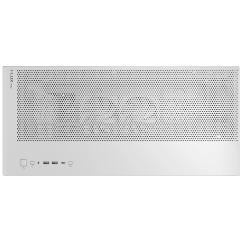 Antec FLUX PRO 6x PWM Fan Temperli Cam USB Type-C Ahşap Detaylı Beyaz Full Tower Gaming (Oyuncu) Kasa