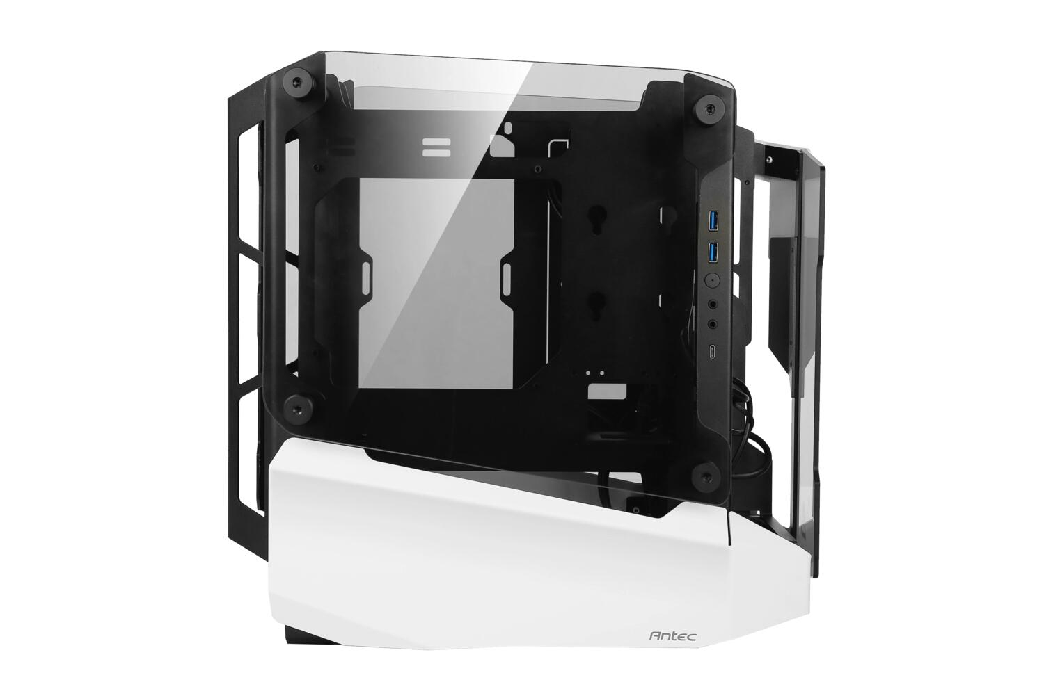 Antec Striker Temperli Cam USB Type-C Mini-ITX Mini Tower Open-Air Gaming (Oyuncu)  Kasa