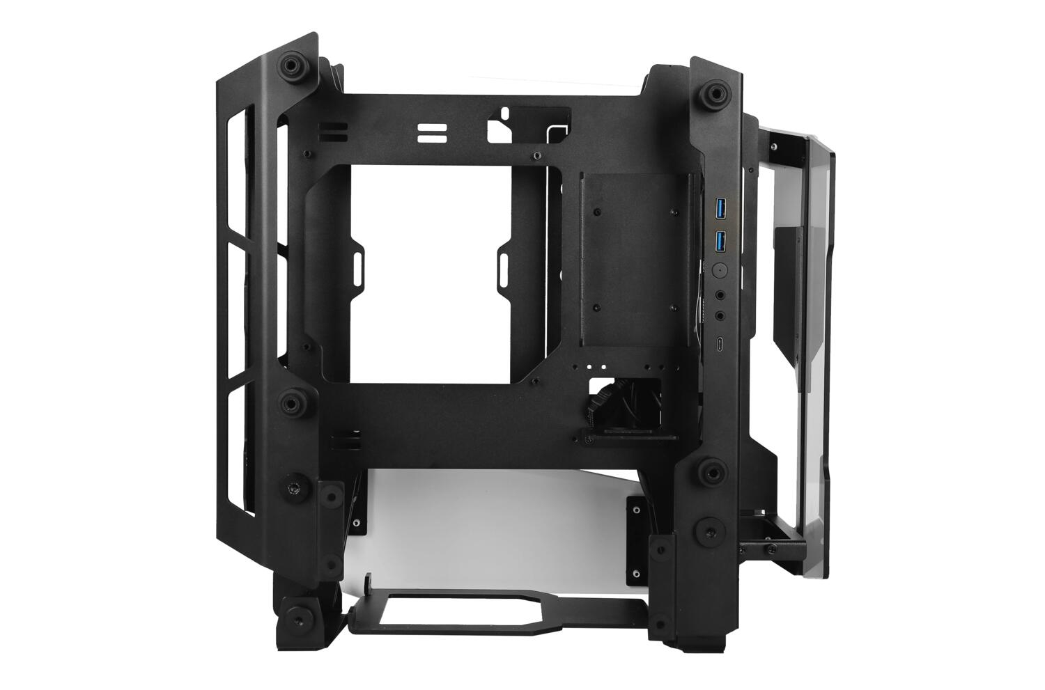 Antec Striker Temperli Cam USB Type-C Mini-ITX Mini Tower Open-Air Gaming (Oyuncu)  Kasa