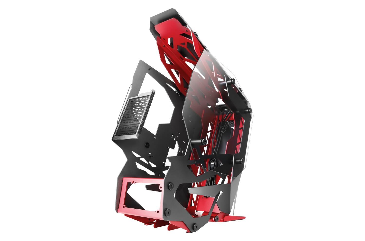 Antec Torque Temperli Cam USB Type-C E-ATX Kırmızı/Gri Mid Tower Open-Air Gaming (Oyuncu) Kasa