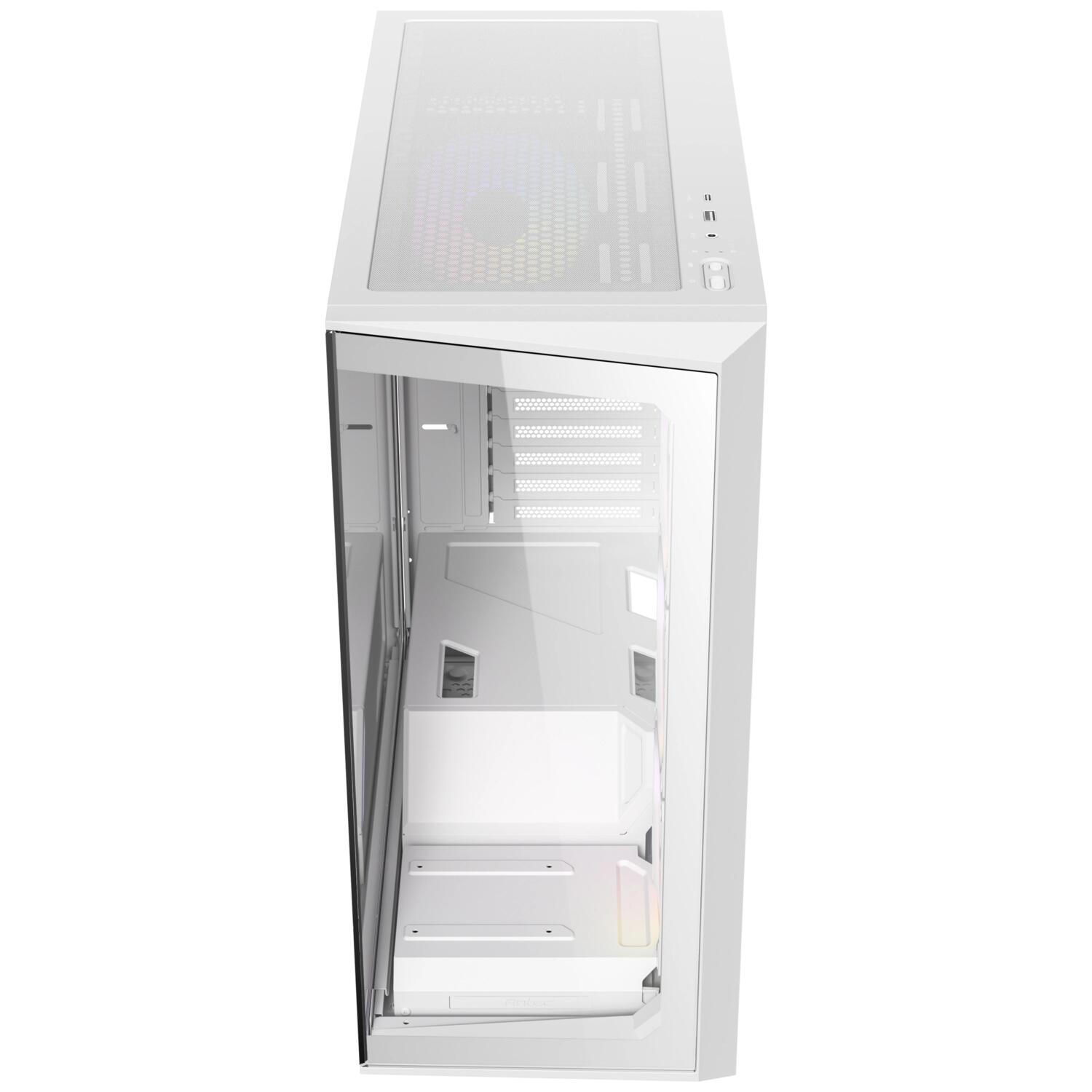 Antec C3 ARGB White 4x120mm ARGB Fan Temperli Cam USB Type-C Beyaz Mid Tower Gaming (Oyuncu) Kasa