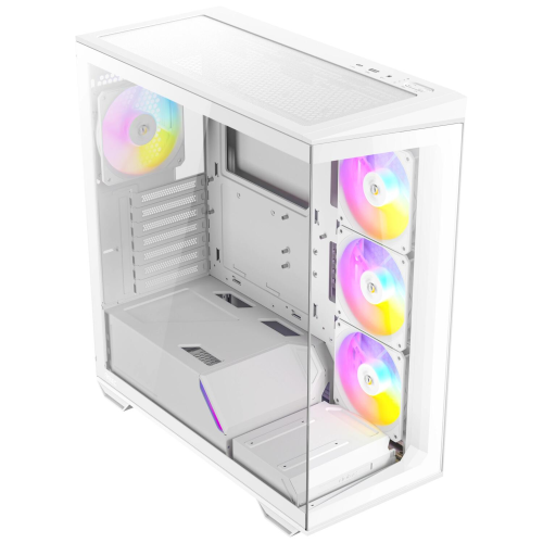 Antec C3 ARGB White 4x120mm ARGB Fan Temperli Cam USB Type-C Beyaz Mid Tower Gaming (Oyuncu) Kasa
