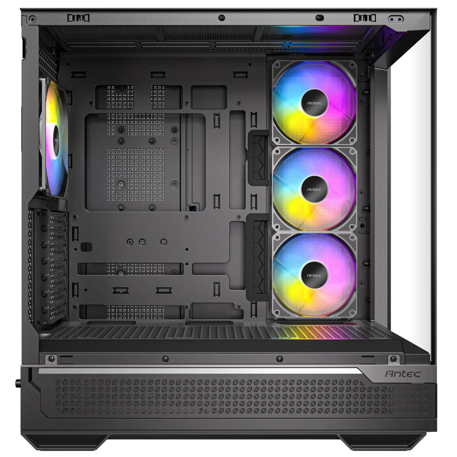 Antec C7 ARGB 3x120mm + 1x140mm ARGB PWM Fan Temperli Cam USB Type-C Siyah Mid Tower Gaming (Oyuncu) Kasa