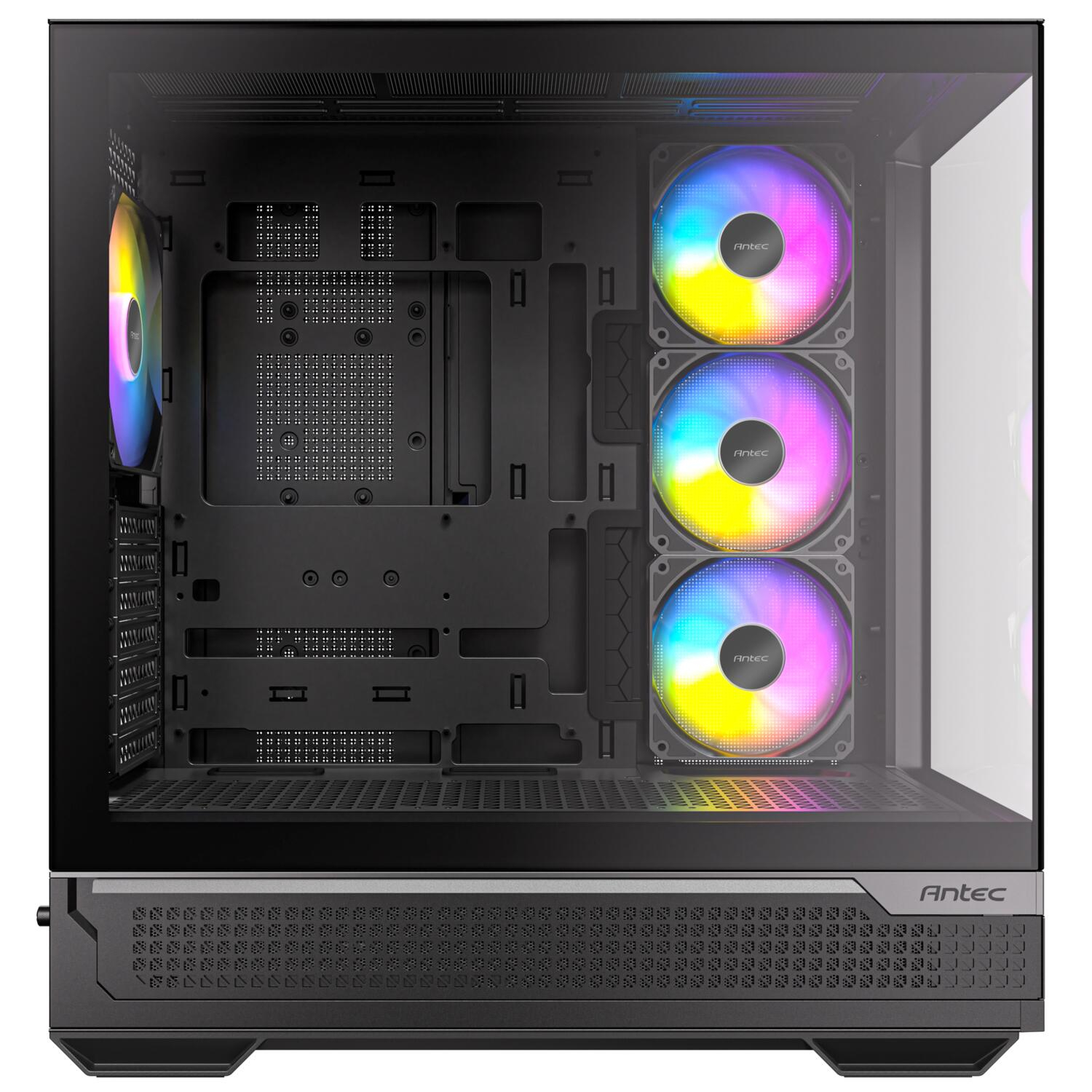 Antec C7 ARGB 3x120mm + 1x140mm ARGB PWM Fan Temperli Cam USB Type-C Siyah Mid Tower Gaming (Oyuncu) Kasa