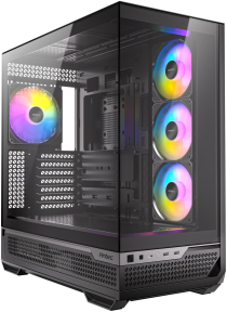 Antec C7 ARGB 3x120mm + 1x140mm ARGB PWM Fan Temperli Cam USB Type-C Siyah Mid Tower Gaming (Oyuncu) Kasa
