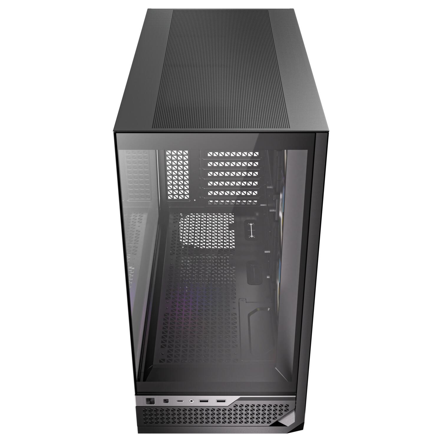 Antec C7 ARGB 3x120mm + 1x140mm ARGB PWM Fan Temperli Cam USB Type-C Siyah Mid Tower Gaming (Oyuncu) Kasa