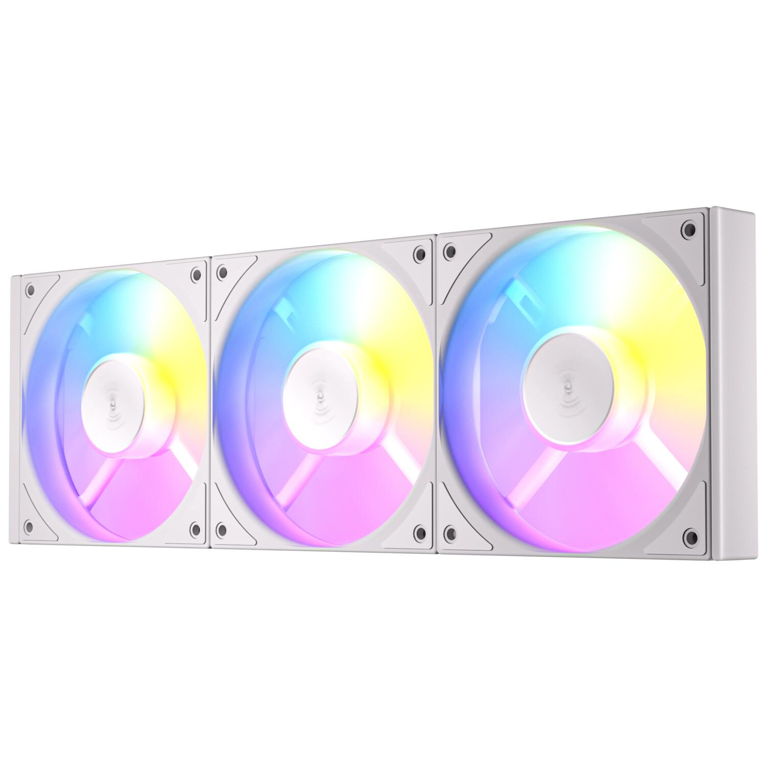Antec Connect C120R ARGB 120mm 1800 RPM PWM Reverse Beyaz Kasa Fanı 3`lü Paket