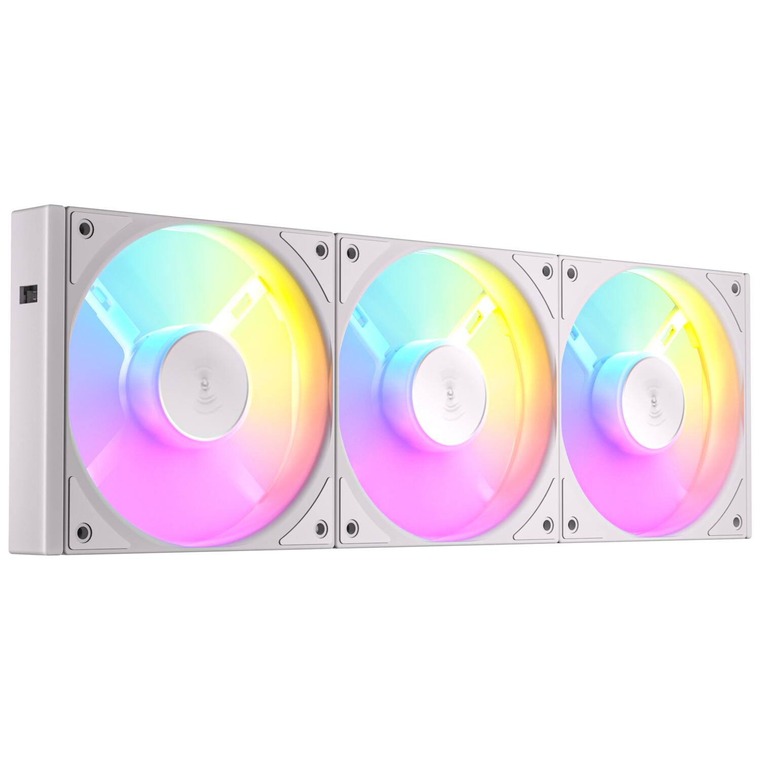 Antec Connect C120R ARGB 120mm 1800 RPM PWM Reverse Beyaz Kasa Fanı 3`lü Paket