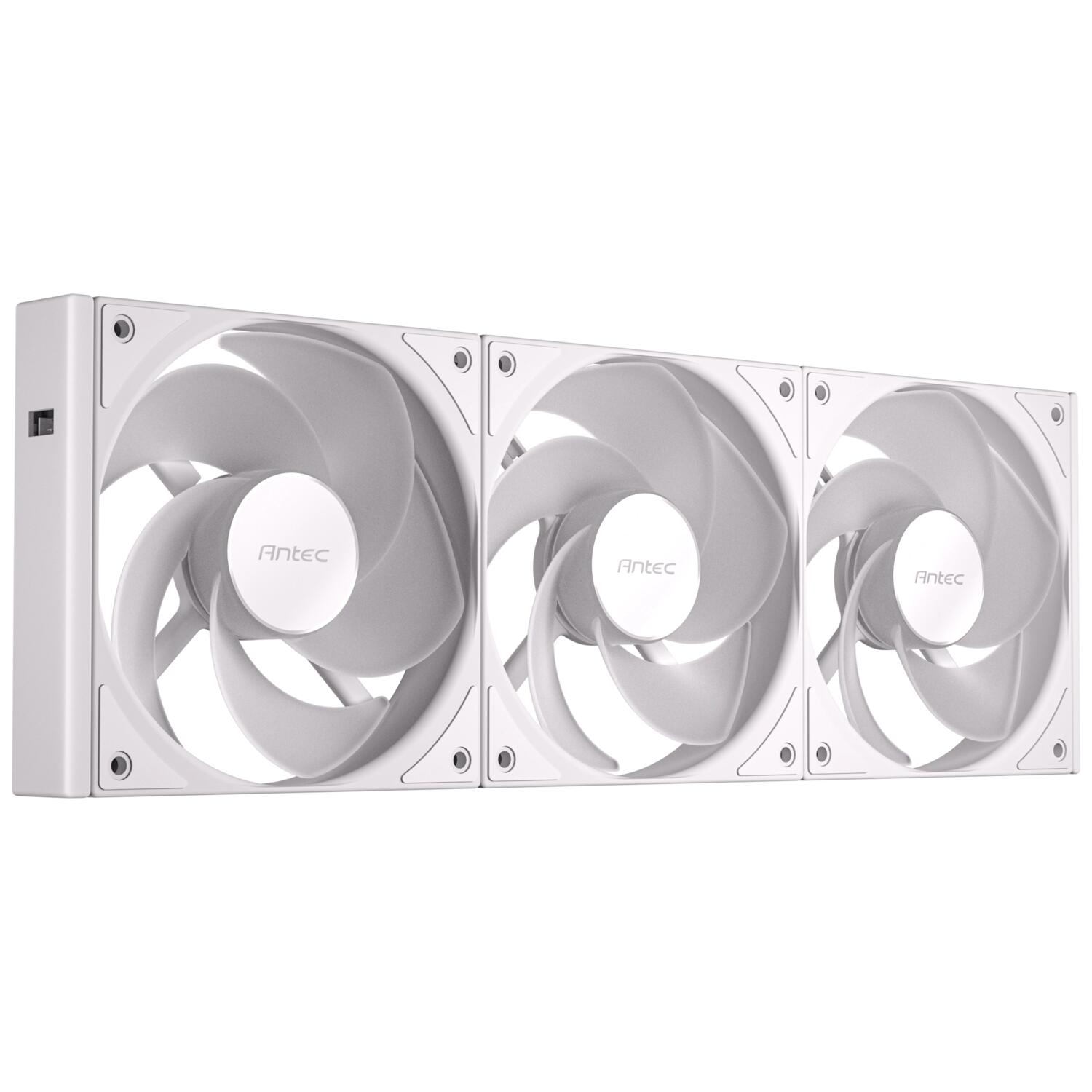 Antec Connect C120R ARGB 120mm 1800 RPM PWM Reverse Beyaz Kasa Fanı 3`lü Paket