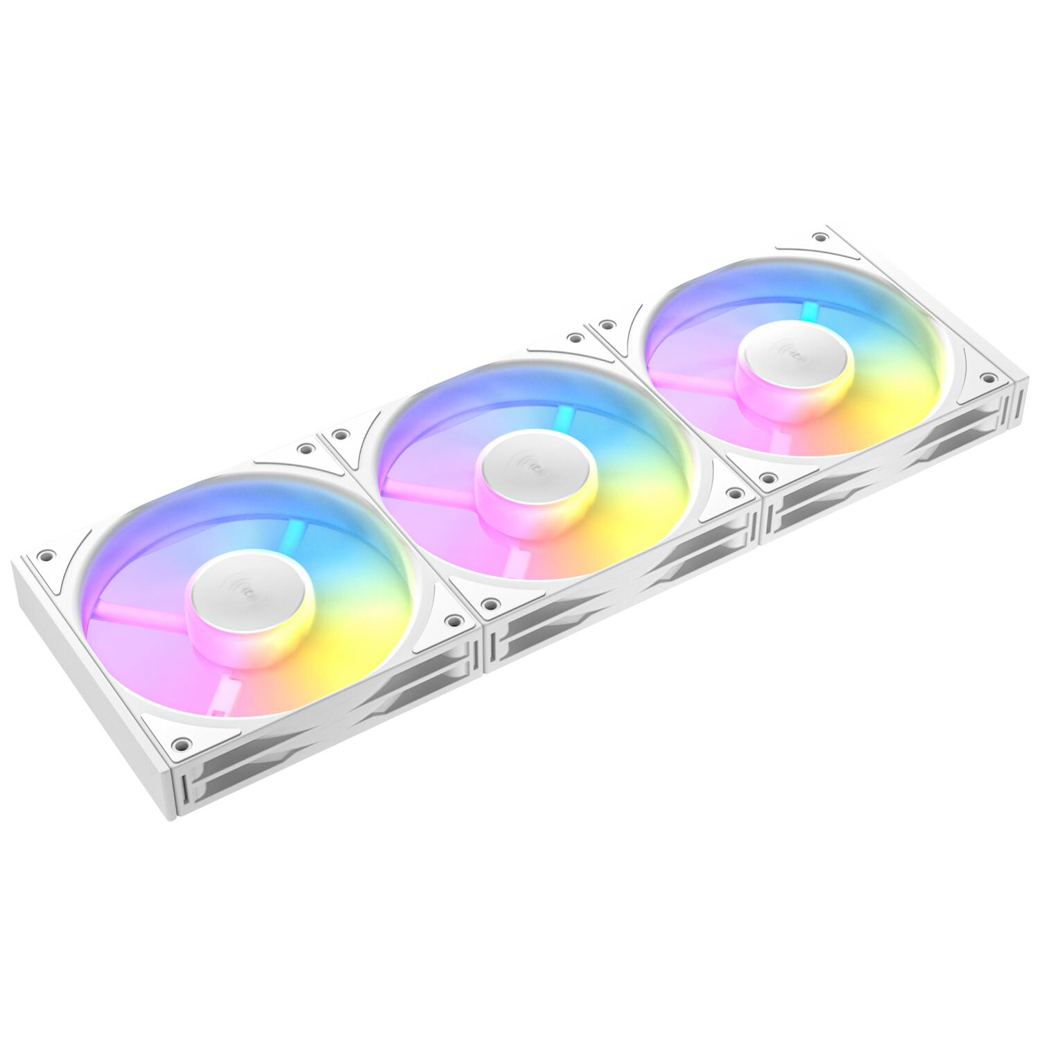 Antec Connect C120R ARGB 120mm 1800 RPM PWM Reverse Beyaz Kasa Fanı 3`lü Paket