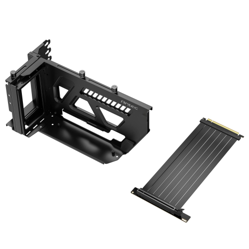 Antec SHIFT ARGB PCIe 5.0 x16 190mm Siyah Dikey Ekran Kartı Montaj Kiti ve Riser Kablo