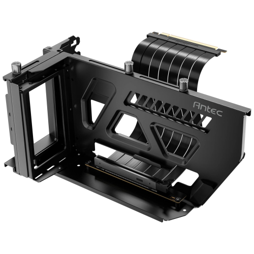Antec SHIFT ARGB PCIe 5.0 x16 190mm Siyah Dikey Ekran Kartı Montaj Kiti ve Riser Kablo