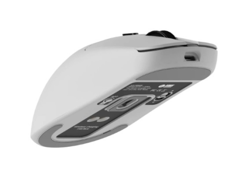 Hawk Gaming HM420B 4K Hz 26000 DPI Tri-Mode Kablosuz/Bluetooth Şarj Standlı Beyaz Gaming Mouse