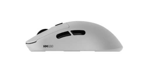 Hawk Gaming HM420B 4K Hz 26000 DPI Tri-Mode Kablosuz/Bluetooth Şarj Standlı Beyaz Gaming Mouse