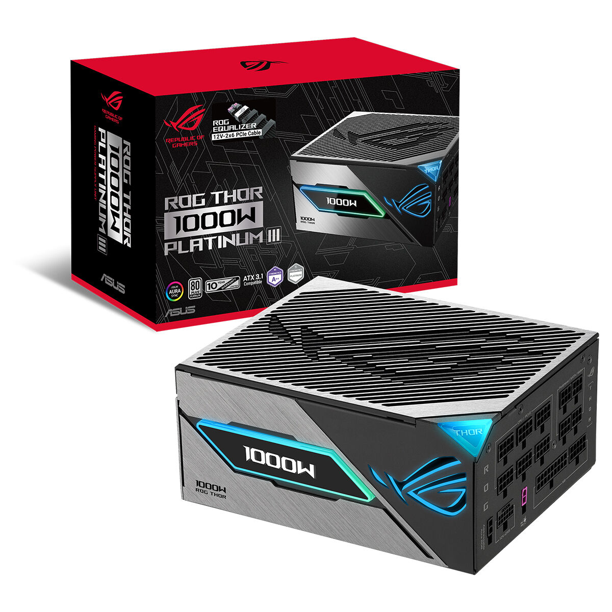 ASUS ROG Thor 1000W Platinum III (ROG Equalizer)  Power Supply 