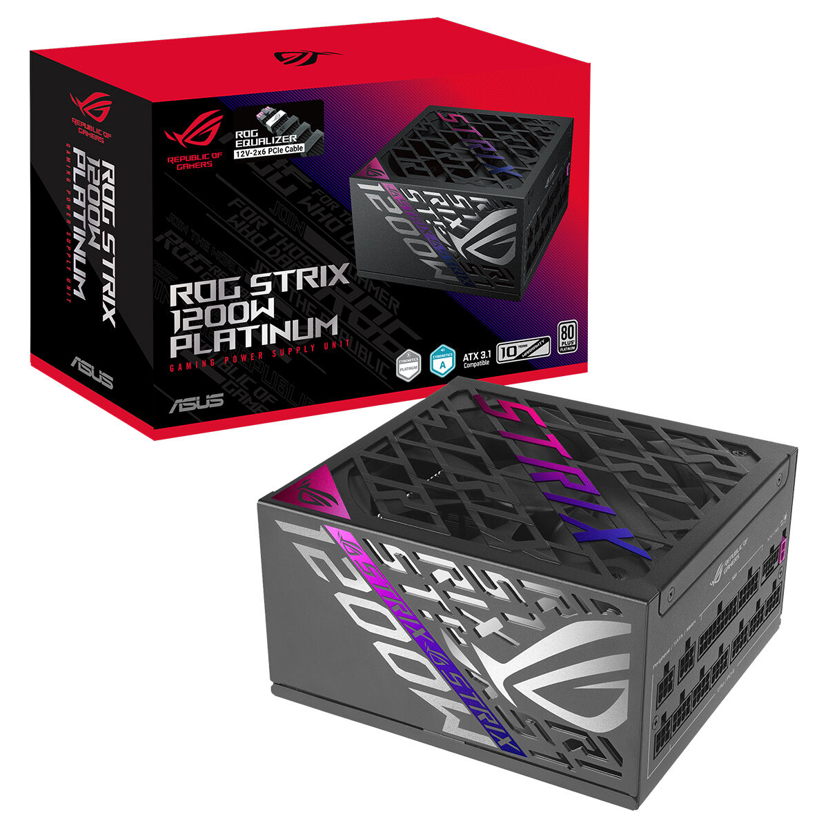 ASUS ROG Strix 1200W Platinum (ROG Equalizer) Power Supply 