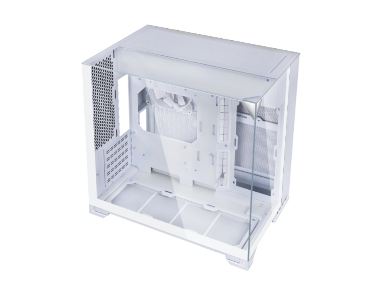Lian Li O11 Vision M Beyaz Mid Tower mATX Kasa (G99.O11VMW.00)
