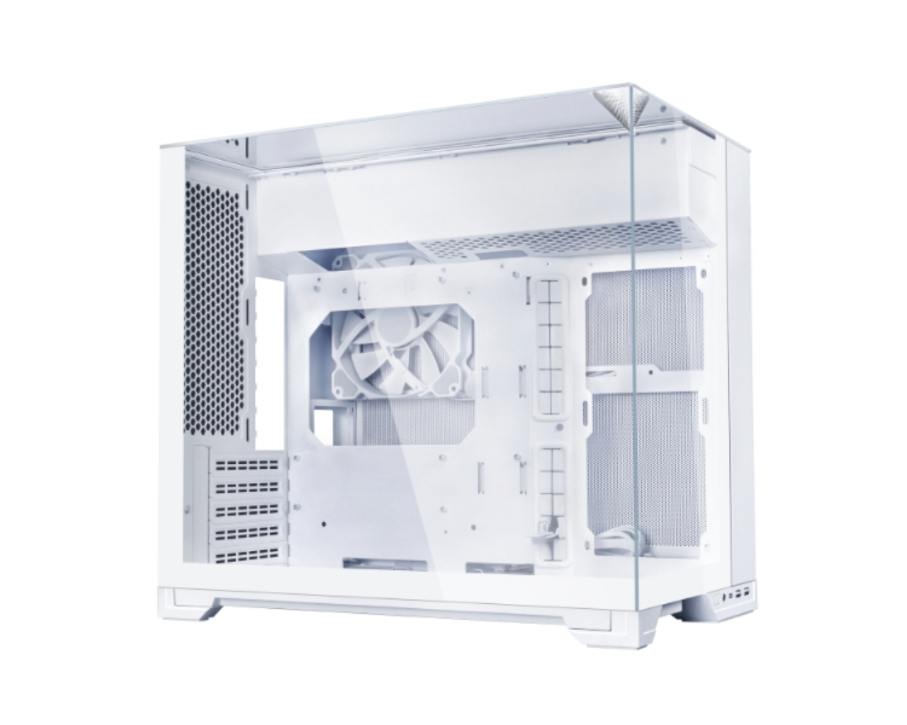 Lian Li O11 Vision M Beyaz Mid Tower mATX Kasa (G99.O11VMW.00)