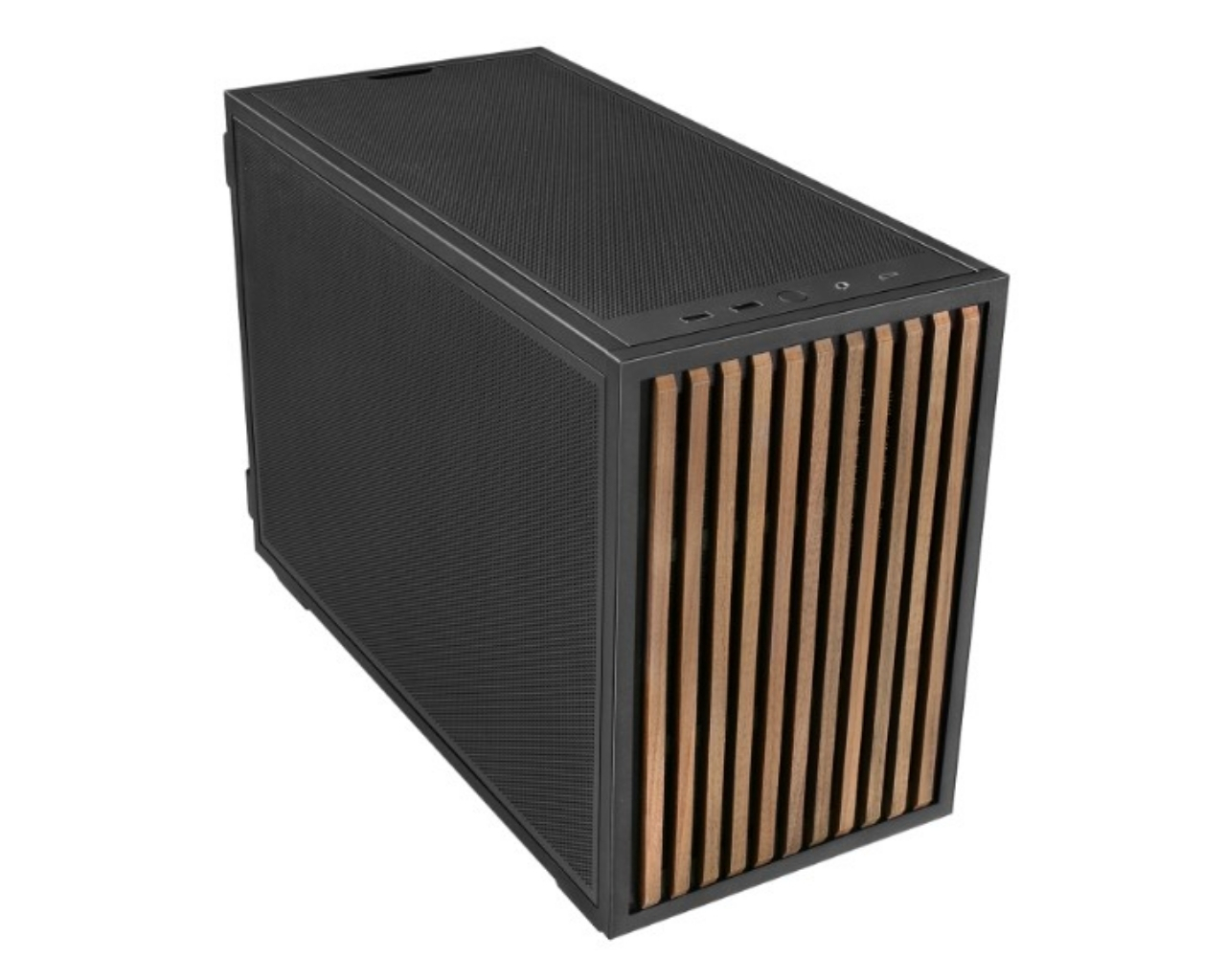 Lian Li B4 Ahşap Siyah mATX Kasa (G99.B4X-WD.00)