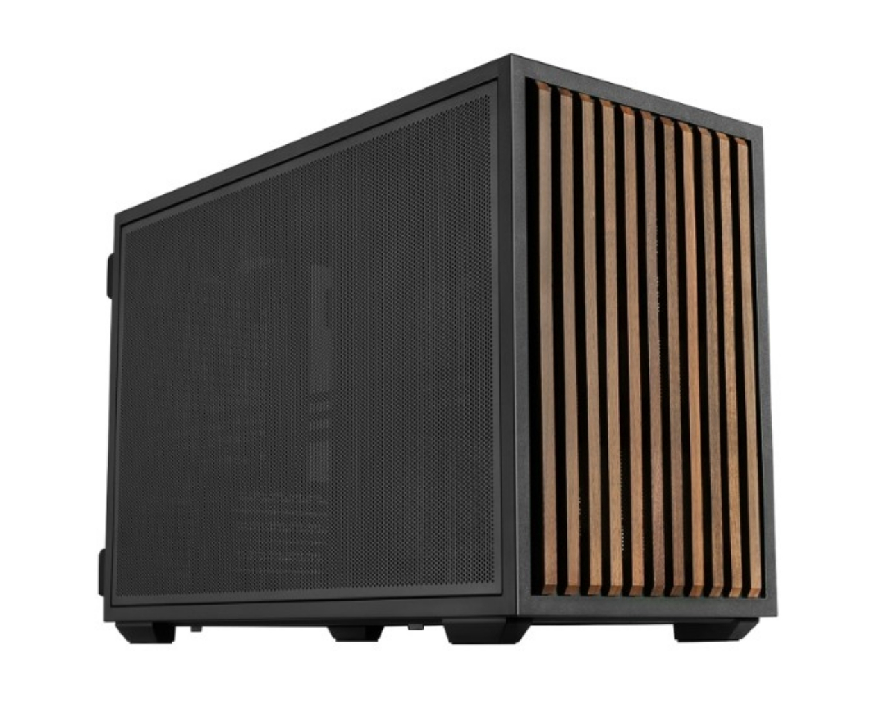 Lian Li B4 Ahşap Siyah mATX Kasa (G99.B4X-WD.00)