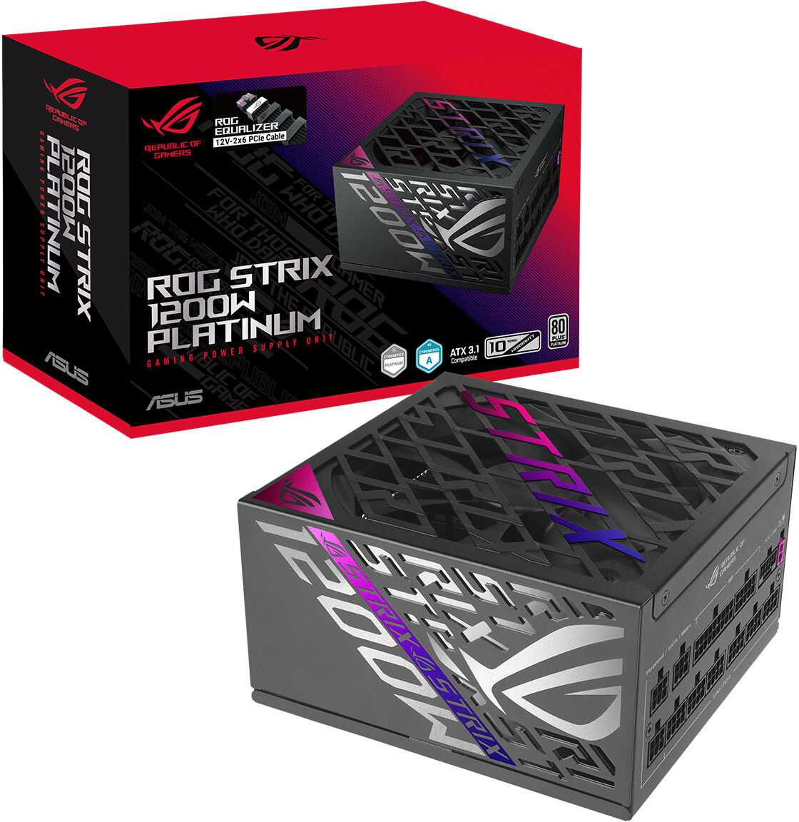 ASUS ROG Strix 1200W Platinum (ROG Equalizer) Power Supply 