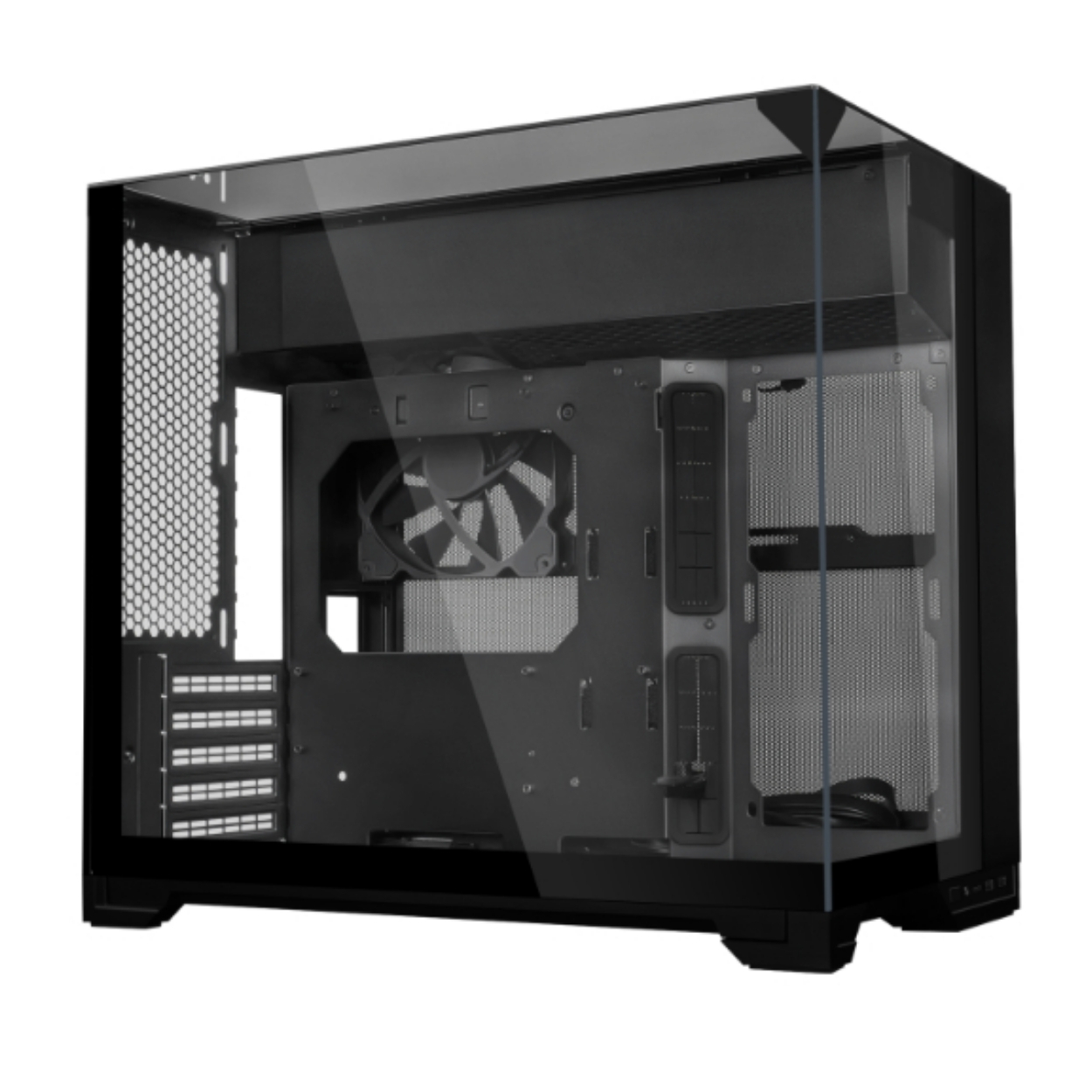 Lian Li O11 Vision M Digital Siyah Mid Tower mATX Kasa (G99.O11VMDX.00)