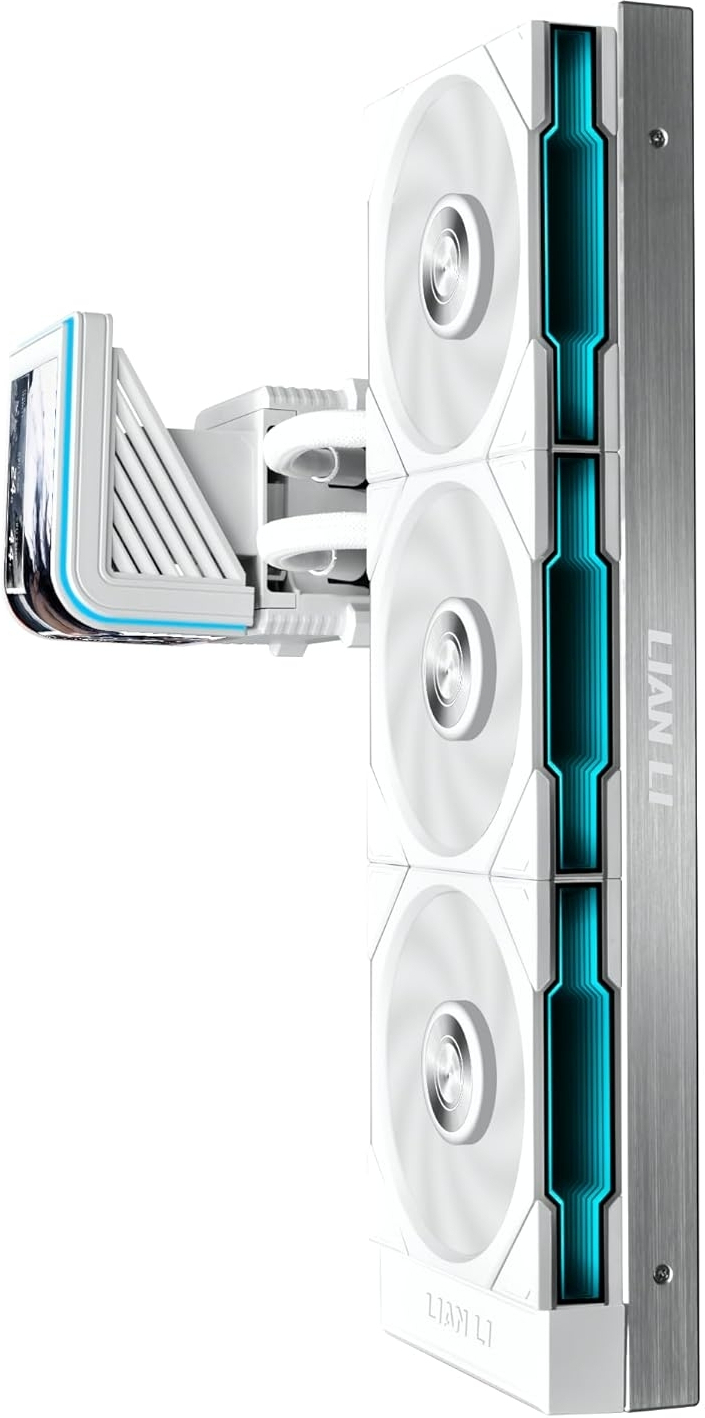 Lian Li HydroShift II OLED Curved 360TL 360mm Beyaz Sıvı Soğutucu