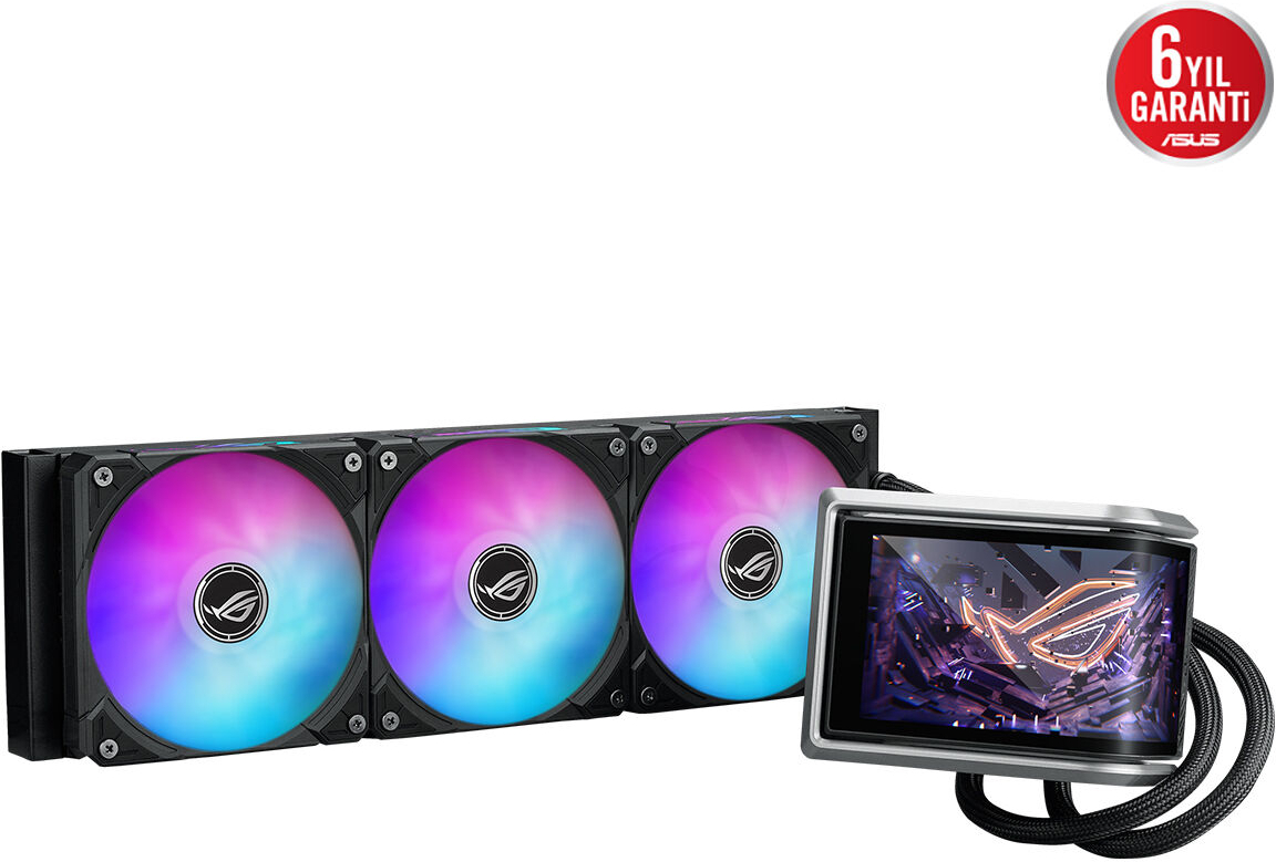 ASUS ROG RYUO IV 360 ARGB 360mm Siyah İşlemci Sıvı Soğutucu (90RC01N1-B0EAY0)