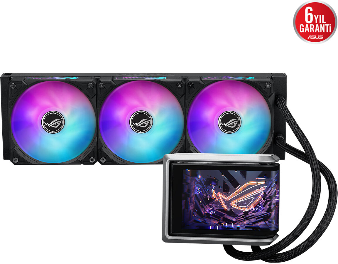 ASUS ROG RYUO IV 360 ARGB 360mm Siyah İşlemci Sıvı Soğutucu (90RC01N1-B0EAY0)