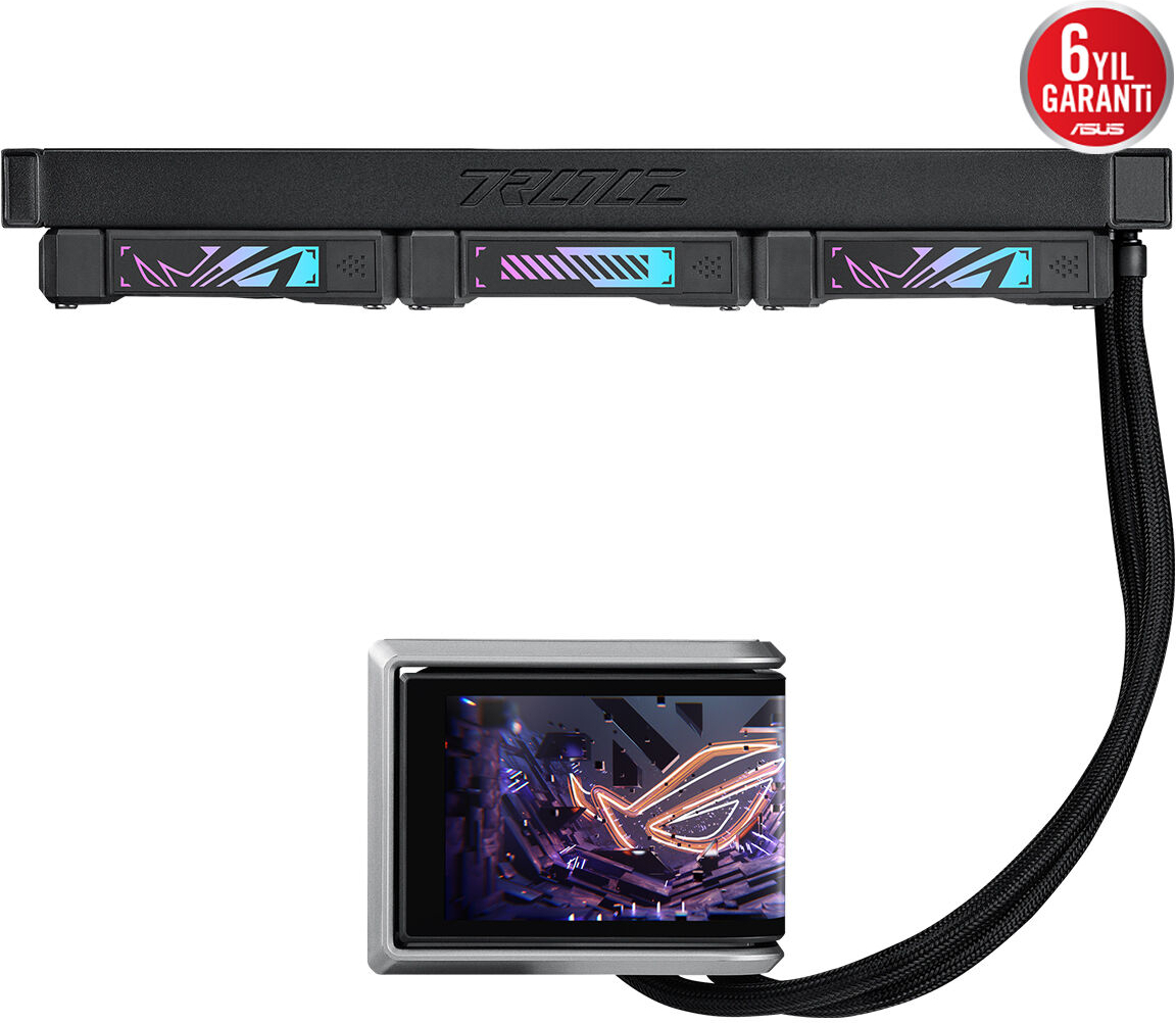 ASUS ROG RYUO IV 360 ARGB 360mm Siyah İşlemci Sıvı Soğutucu (90RC01N1-B0EAY0)