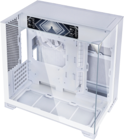 Lian Li O11 Vision M Digital Beyaz Mid Tower mATX Kasa (G99.O11VMDW.00)