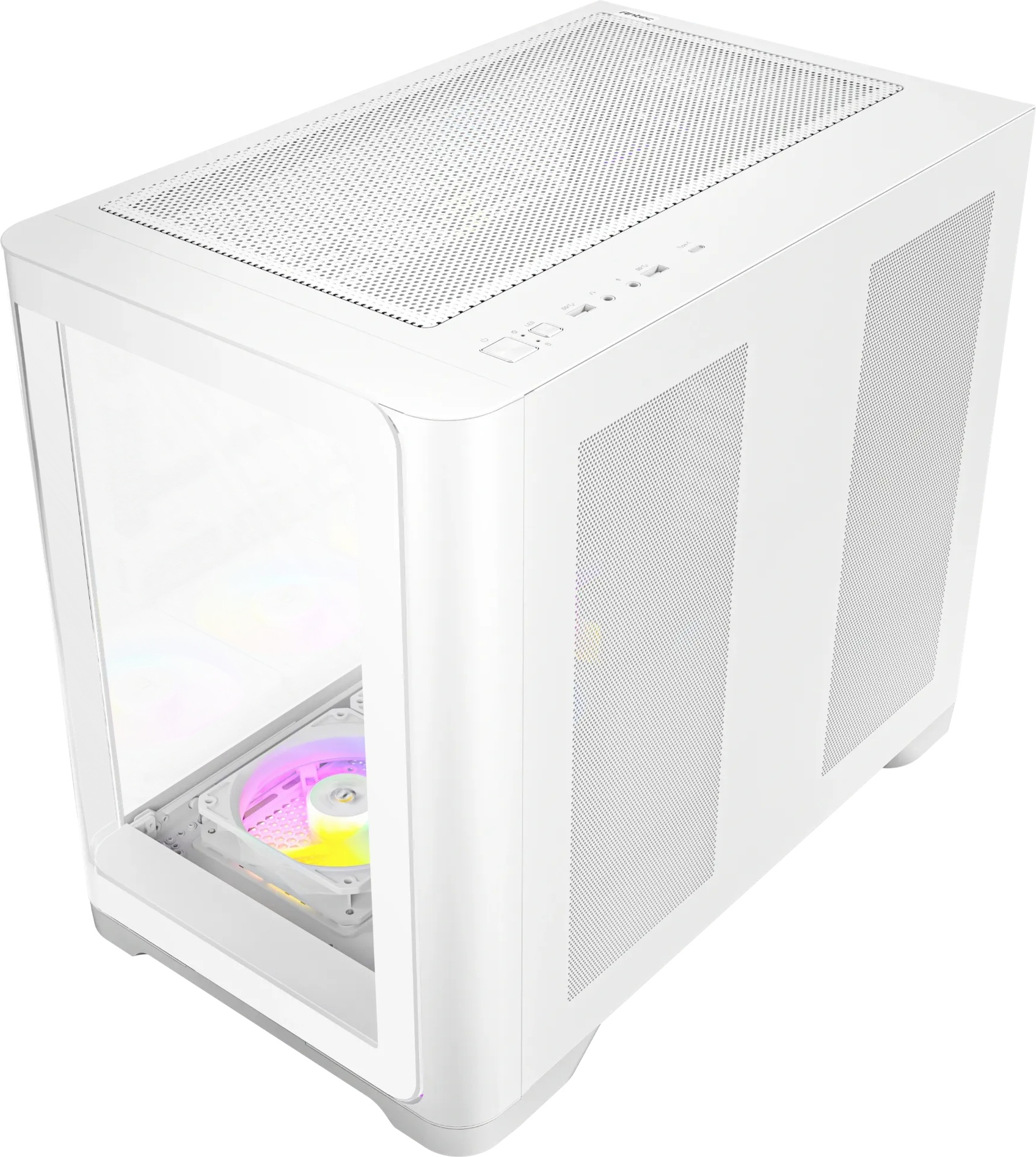 Antec C5 ARGB 7x120mm ARGB Fan Temperli Cam USB Type-C Beyaz Mid Tower Gaming (Oyuncu) Kasa