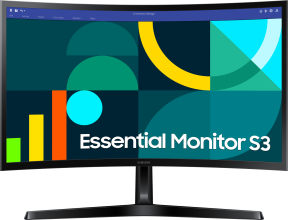 Samsung Essential S3 LS24D366GAUXUF 24″ 4 ms Full HD Curved 100 Hz Monitör