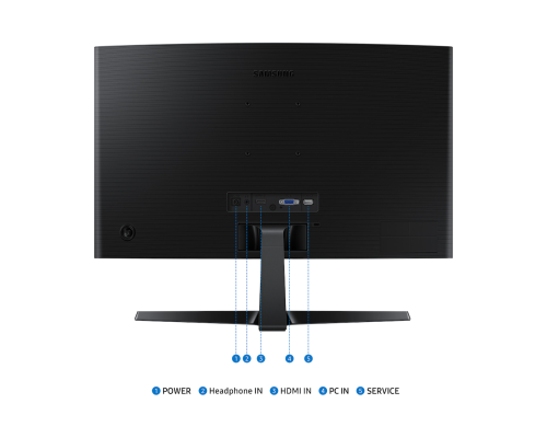 Samsung Essential S3 LS24D366GAUXUF 24″ 4 ms Full HD Curved 100 Hz Monitör
