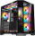 Rampage NOVA 9.16'' Lcd Ekranlı Hub+Kumanda Siyah 7x12cm ARGB Pwm Fan Gaming (Oyuncu) Kasası