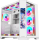 Rampage NOVA 9.16'' Lcd Ekranlı Hub+Kumanda Beyaz 7x12cm ARGB Pwm Fan Gaming (Oyuncu) Kasası