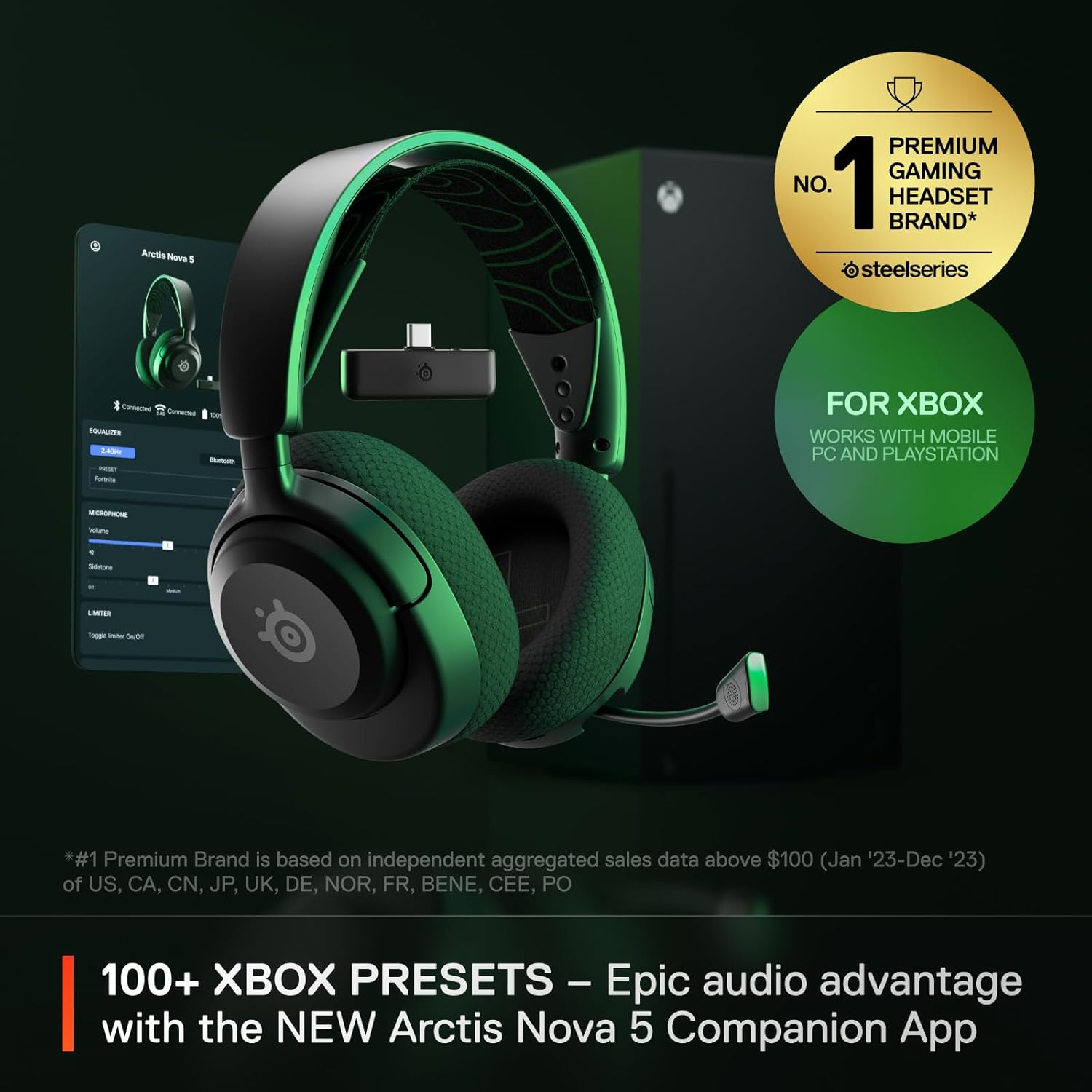 SteelSeries Arctis Nova 5X SSH61676 Wireless Gaming (Oyuncu) Kulaklığı