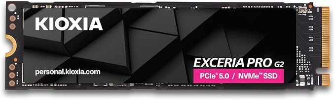 Kioxia 1TB EXCERIA PRO G2 NVME 14900/13400 SSD