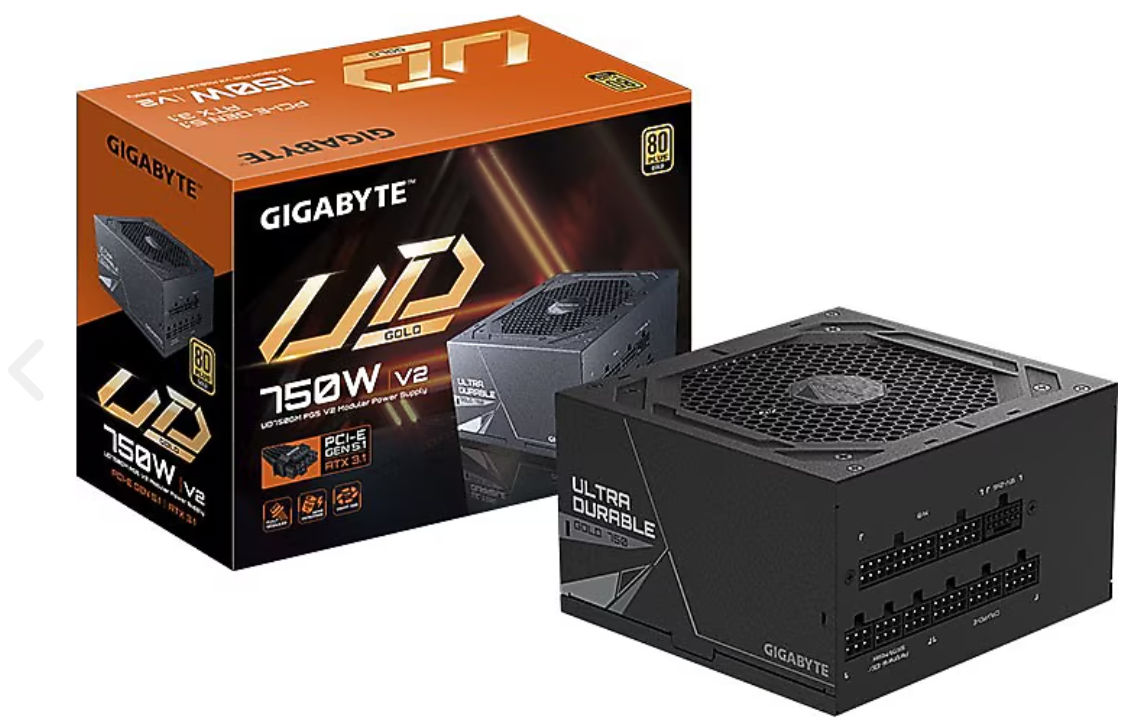 Gigabyte GP-UD750GM PG5 V2 Gen5.1 750 W Power Supply